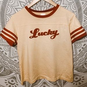 Vintage Lucky Brand Stitched Shirt